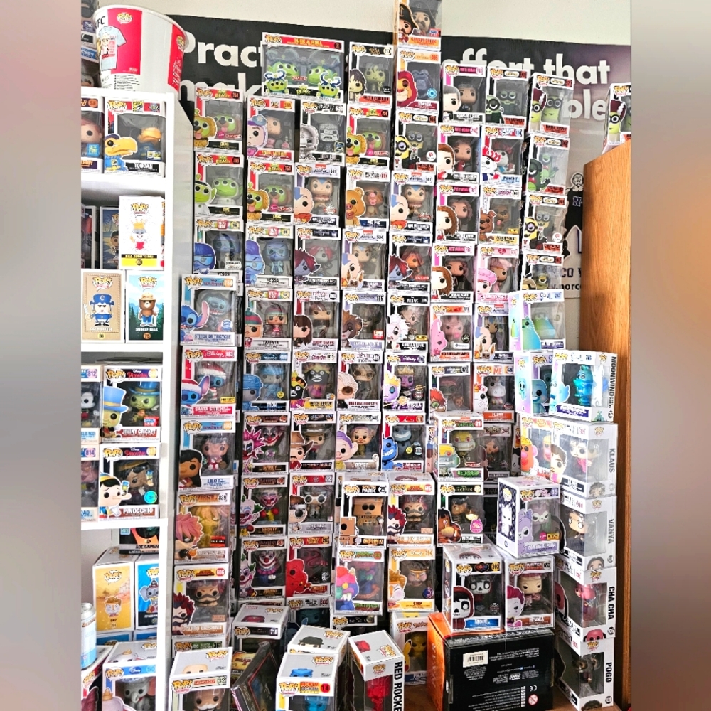 Funko pop galore!